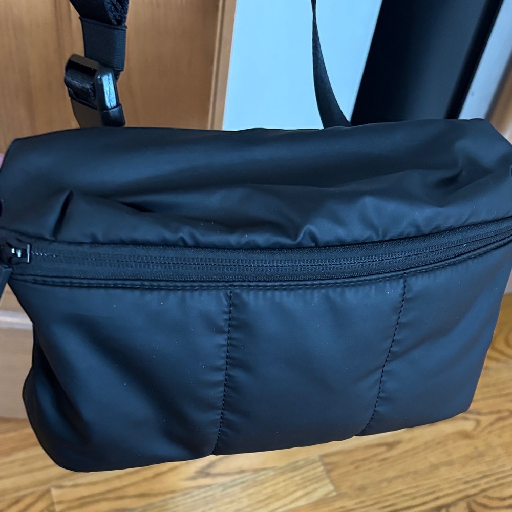 Calpak Black Belt Bag for women